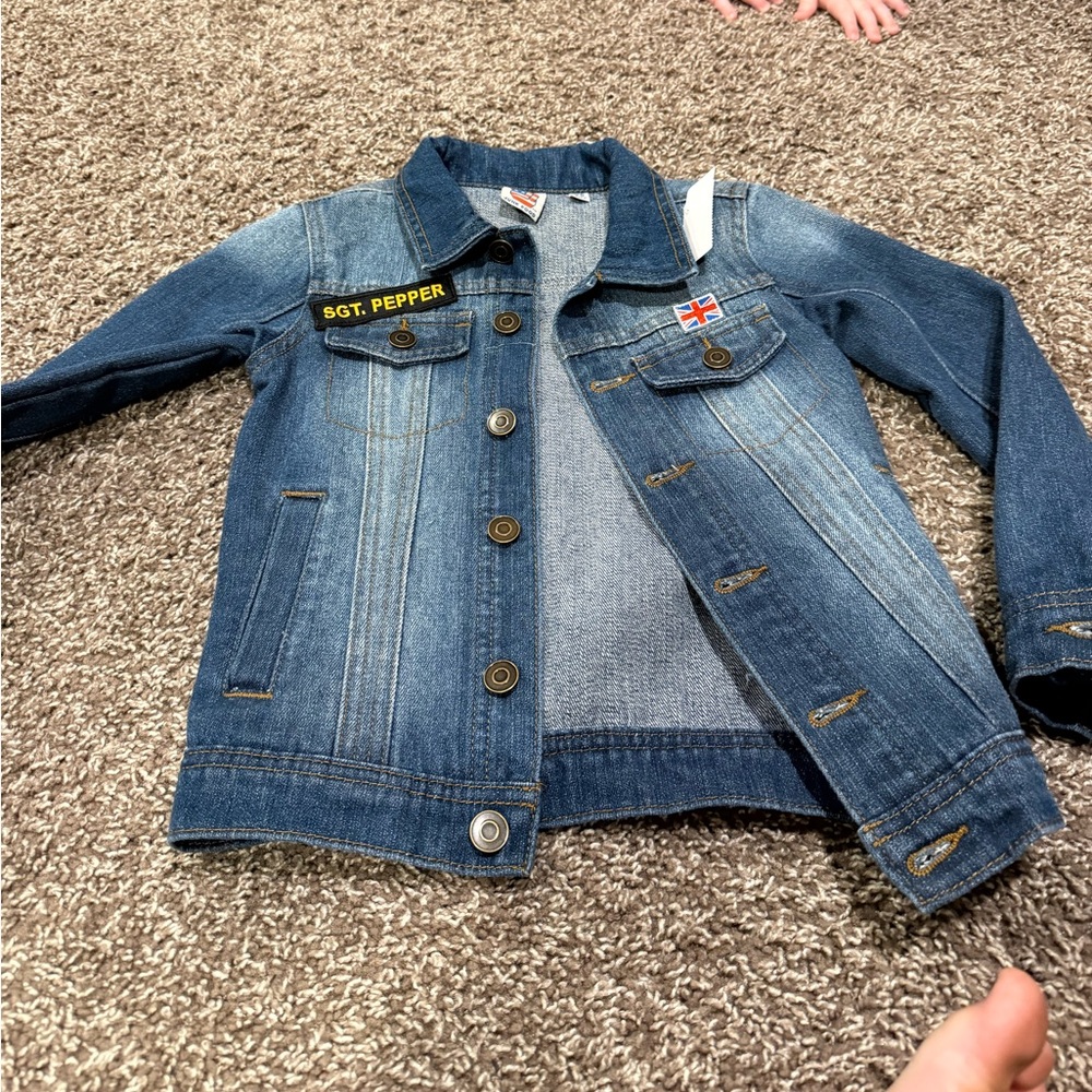 🍌Kids Denim Jacket - The Beatles